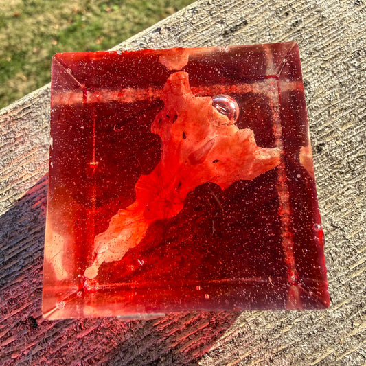 Red Ice Cube