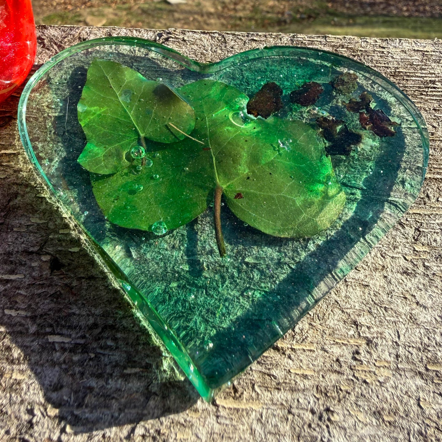 Green Leaf Heart
