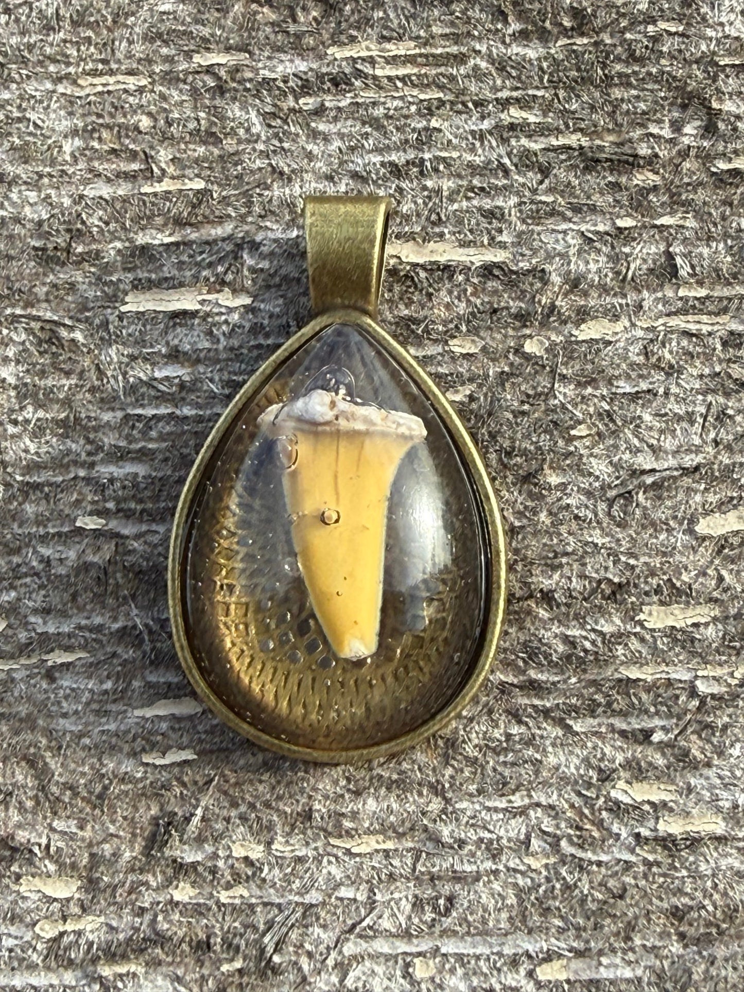 Tooth Cabochon Pendant