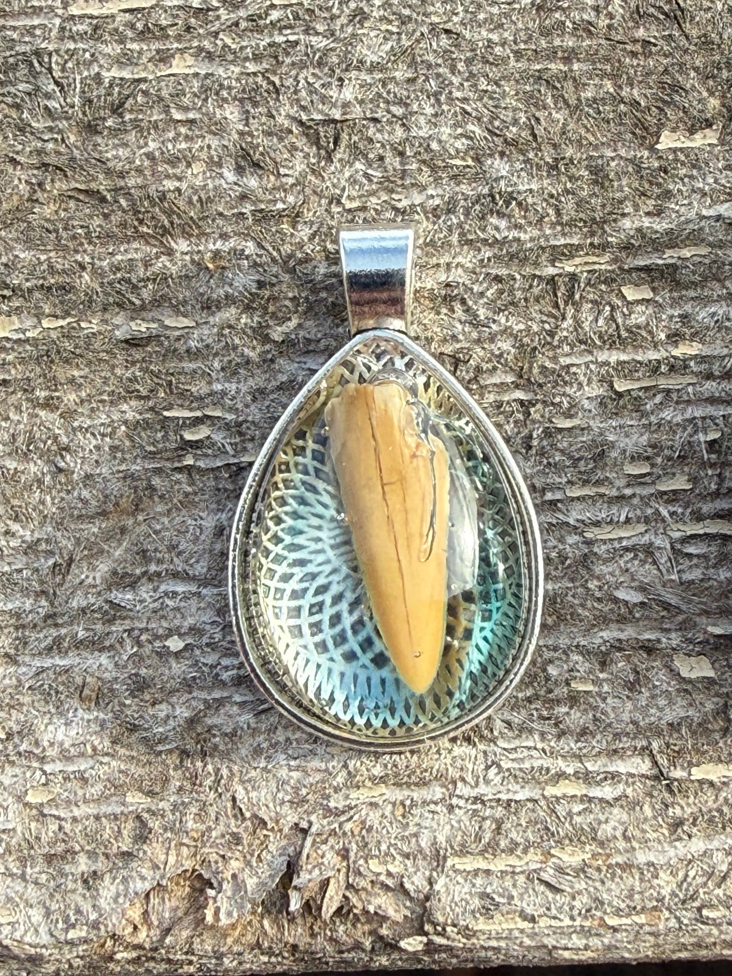 Tooth Cabochon Pendant