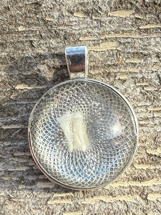 Tooth Cabochon Pendant