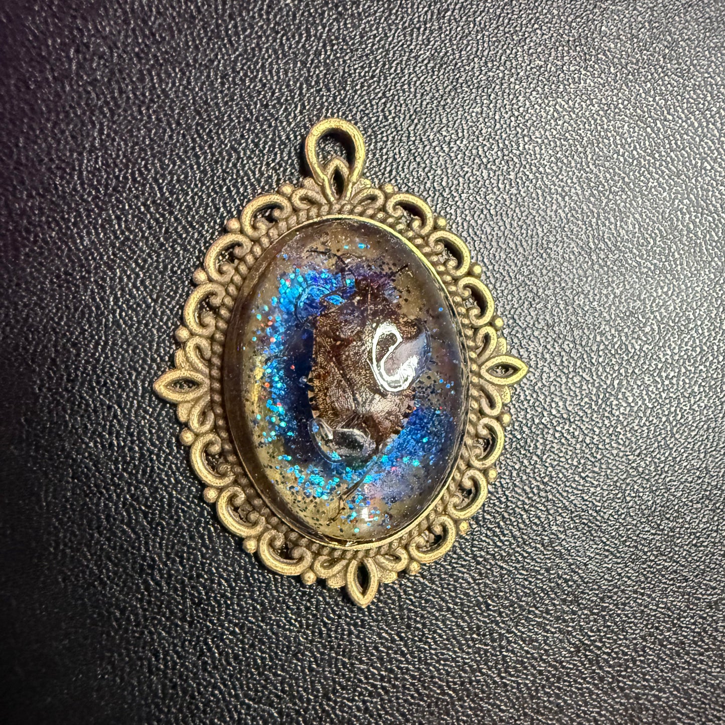 Blue Stinkbug Pendant
